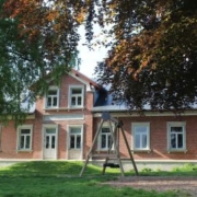 Rødding Friskoles børnehave set udefra